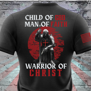 Warrior of Christ T-Shirt - Bold Christian Faith Apparel